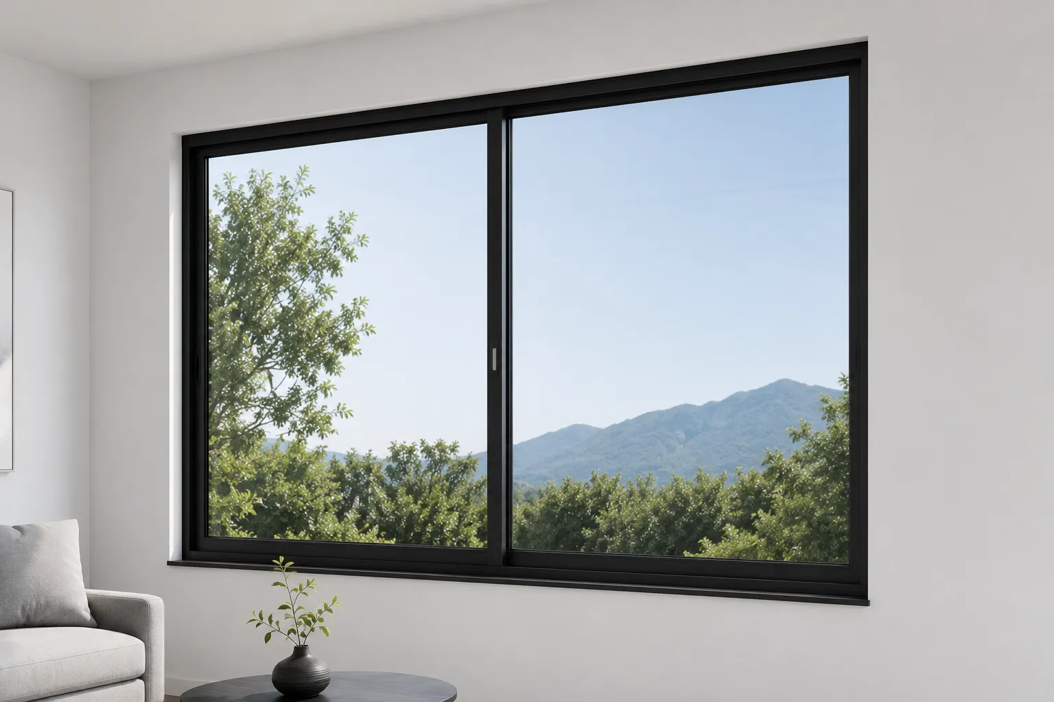 Ventana de aluminio sistema C70